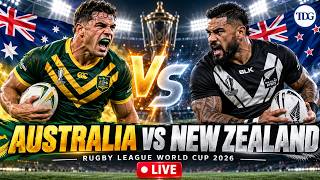 WATCH | Australia vs New Zealand LIVE Rugby League World Cup 2026|AUS vs NZ Live