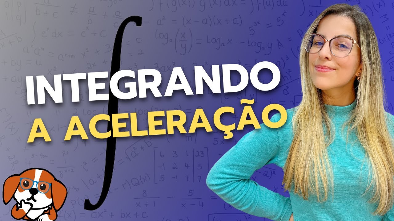 Velocidade e Aceleração com Integrais e Derivadas | Física 1