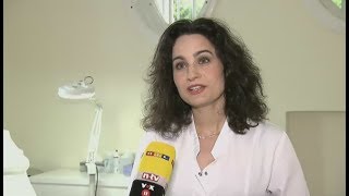 Dr. Yael Adler bei RTL: Victoria Beckham schmiert sich Schafsplazenta ins Gesicht - RTL Punkt 12 - 22.05.2012