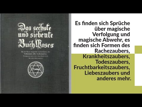 Wider das 6. und 7. Buch Mose