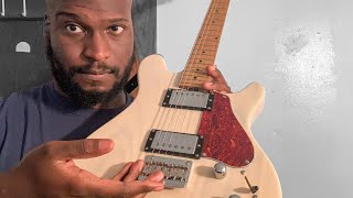 Video thumbnail for MY NEW* GUITAR!! | Sterling by Music Man JV60 James Valentine Signature by Kendall James