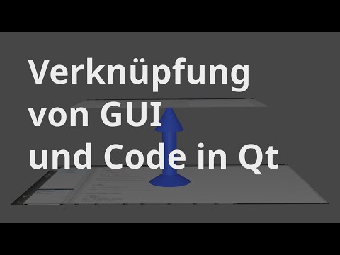 Erklärvideo Informationsfluss in GUI (C++ mit Qt)