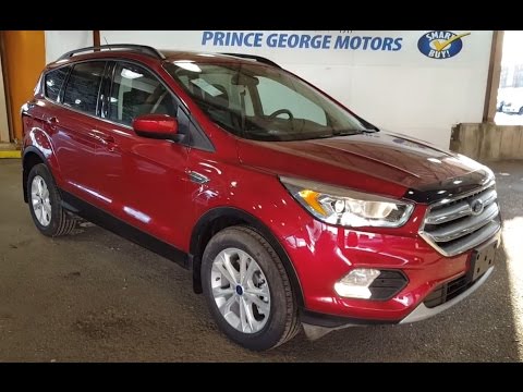 2017 Red Ford Escape 4WD SE Review  | Prince George Motors