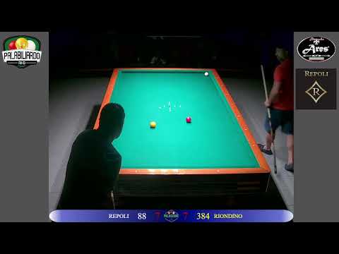 6 Luglio 2022 - Repoli Vs Riondino - Live dal Palabiliardo Rho