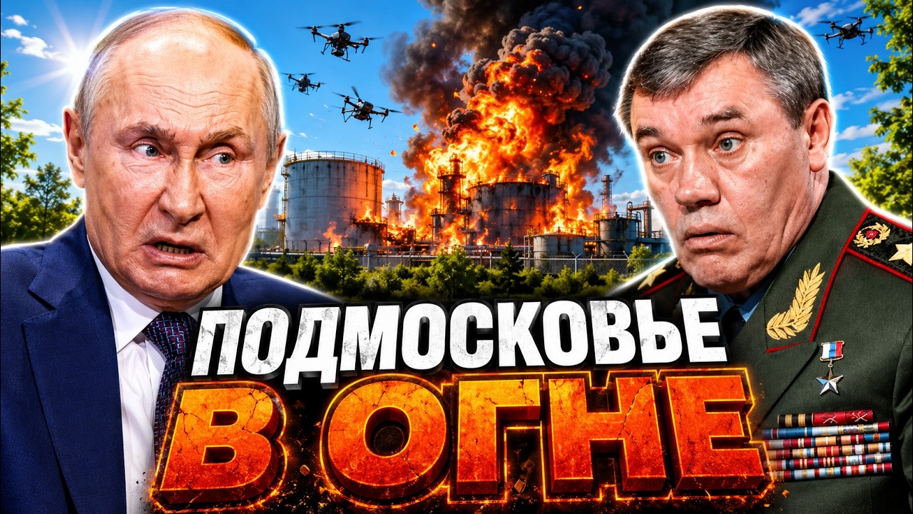 Нефтебаза и склады РФ ВСПЫХНУЛИ! ЭТО БЫЛА УЖАСНАЯ НОЧЬ. Дым виден за десятки ?