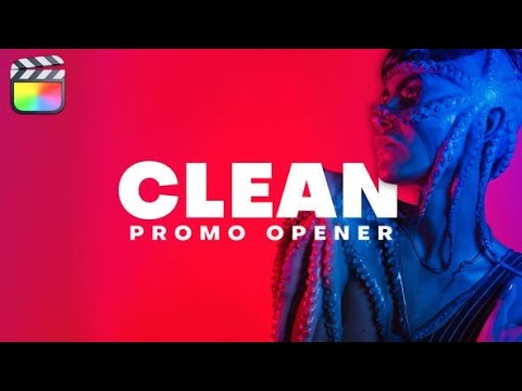 Apple Motion Template: Clean Promo Opener