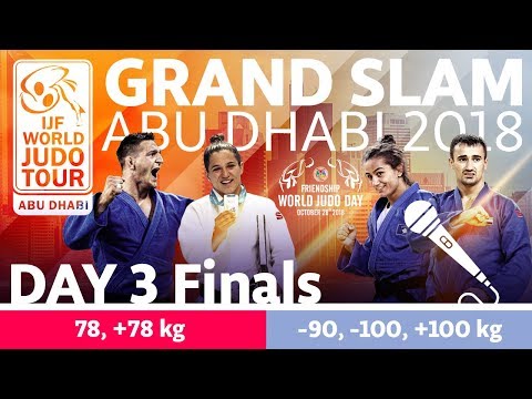 Judo Grand-Slam Abu Dhabi 2018: Day 3 - Final Block