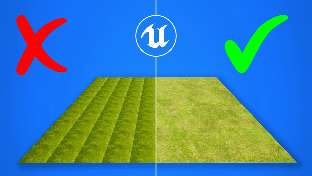 The Secret to Hide TEXTURE REPETITION in Unreal Engine 5: 4 PRO TIPS - UE5 Tutorial