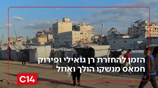 בישראל מבהירים: הזמן להחזרת רן גואילי ופירוק חמאס מנשקו הולך ואוזל | החדשות (חדשות ערוץ 14) - התמונה מוצגת ישירות מתוך אתר האינטרנט יוטיוב. זכויות היוצרים בתמונה שייכות ליוצרה. קישור קרדיט למקור התוכן נמצא בתוך דף הסרטון