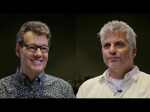 Garth Stein and Kevin O'Brien