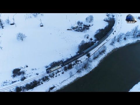 🚁[Drone] IR144-1"Transilvania" Cluj Napoca-Wien Hbf. in Defileul Crișului Repede Canyon