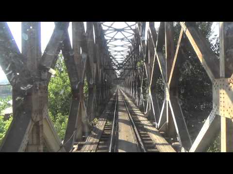 Train Driver's view: railroad in Serbia from Novi Beograd to Beograd spoljna - SERBIAN RAILWAYS