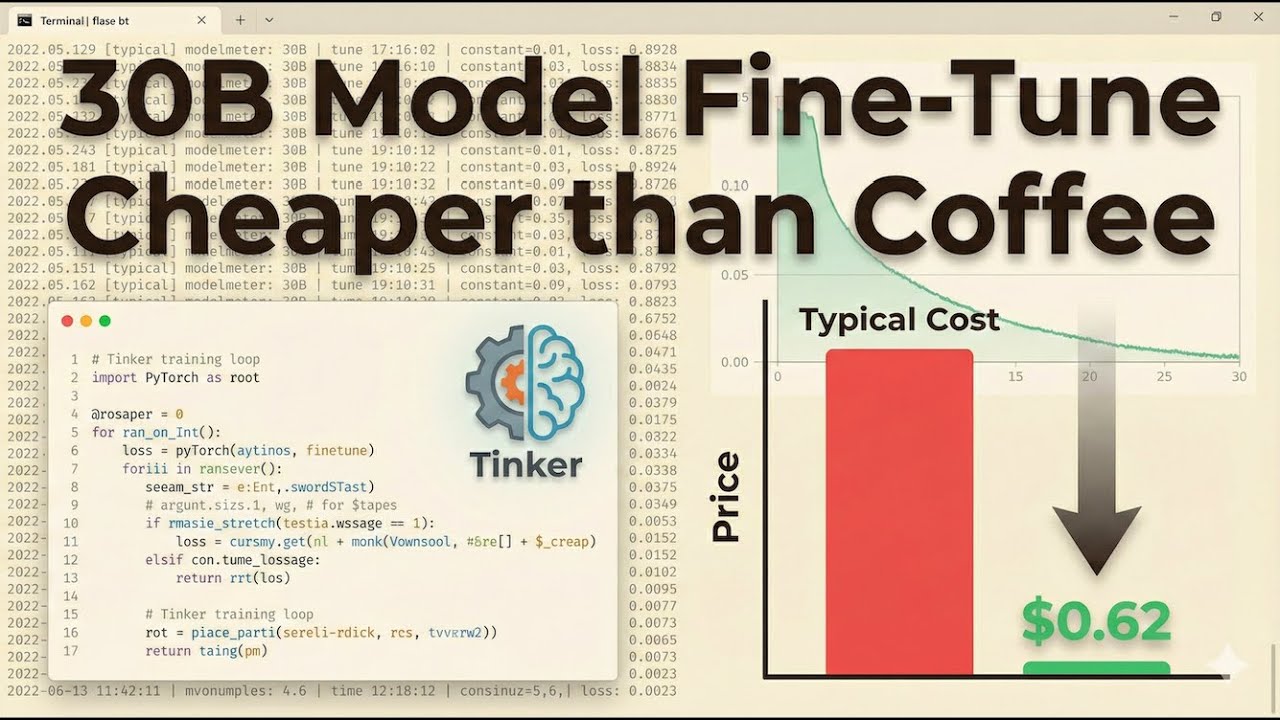 Fine-tune a 30B Model for $0.62 (Prompt Distillation with Tinker)