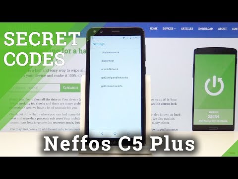How to Use Secret Codes in Neffos C5 Plus - Hidden Features