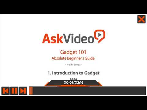 Beginners Guide for Gadget 101 Video