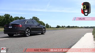 AWE Tuning Audi B9 A4 SwitchPath™ Exhaust