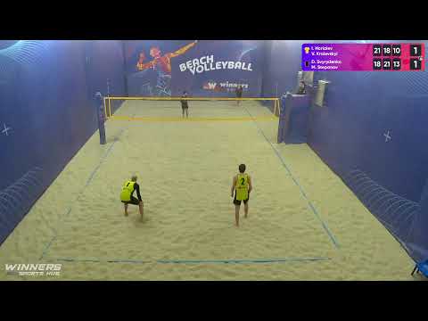 13:25 I. Horiaiev / V. Kraievskyi - D. Svyrydenko / M. Stepanov 21.02.2023 |Winners Beach Volleyball