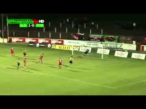 Glentoran vs Portadown 92 min-beautiful goal by Matty Burrows