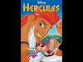 Hercules 1997 DVD Opening