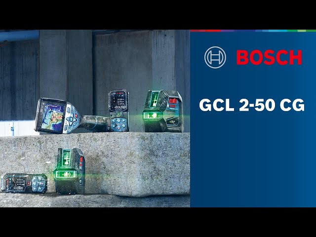 Bosch 0601066H00 - Laser à ligne et à point GCL 2-50 CG (1x 2.0Ah batterie) set dans L-Boxx-image