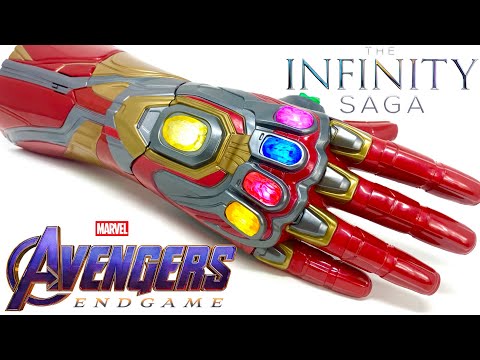 Marvel Legends Iron Man NANO GAUNTLET Review