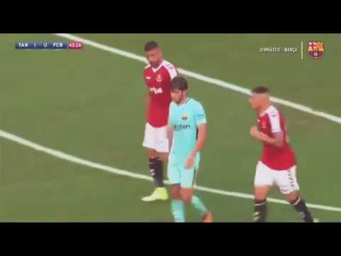 Gimnastic vs FC Barcelona 1-1 All Goals & Highlights 04 08 2017 [HD]