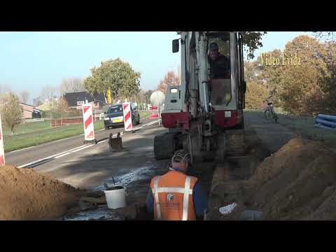 aanleg vervanging waterleiding hoofdstraat Heijen
