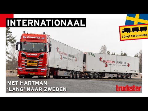 Met 34 meter, 72 ton en 660 pk naar Zweden