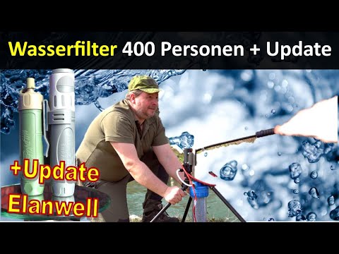 Wasserfilter MG für 400 Personen + Elanwell & Life2Go Update