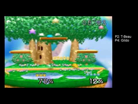 T-Beau (Pikachu, Samus) vs Gildo (Kirby)