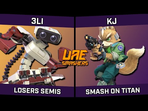 3li (ROB) vs KJ (Fox) - Smash on Titan #0