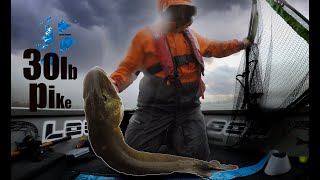 Fishing for RECORD sized pike in Scotland 30LB +