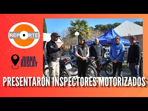 JUANA KOSLAY MOTORIZO A LOS INSPECTORES MUNICIPALES 