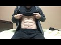 【割れた腹筋】30代の腹筋㉓【筋トレ】30年11月12日【six pack】