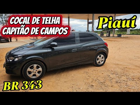 VIAGEM DE SÃO PAULO  PARA O NORDESTE # COCAL DE TELHA # CAPITÃO DE CAMPOS PIAUÍ BR 343