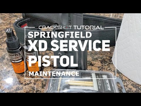Springfield XD Service Pistol : Disassembly and Cleaning