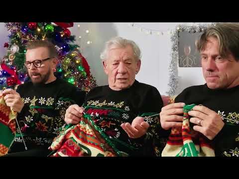 John Bishop knits with ABBA's Björn and Sir Ian McKellen | ABBA Voyage