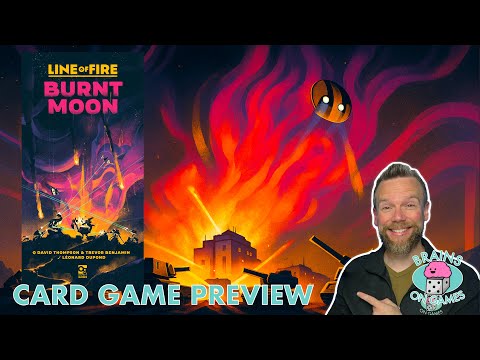 Undaunted + Lane Battling + a science fiction theme = Line of Fire: Burnt Moon