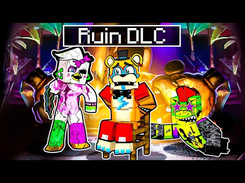 FNAF Minecraft Roleplay - TRAPPED in Ruin DLC?! in Minecraft Security Breach