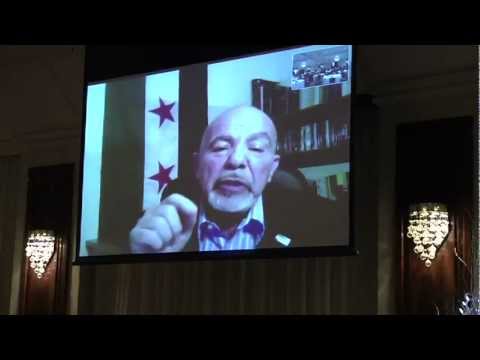 مداخلة العميد المتقاعد عقيل هاشم خلال مؤتمر مونتريال