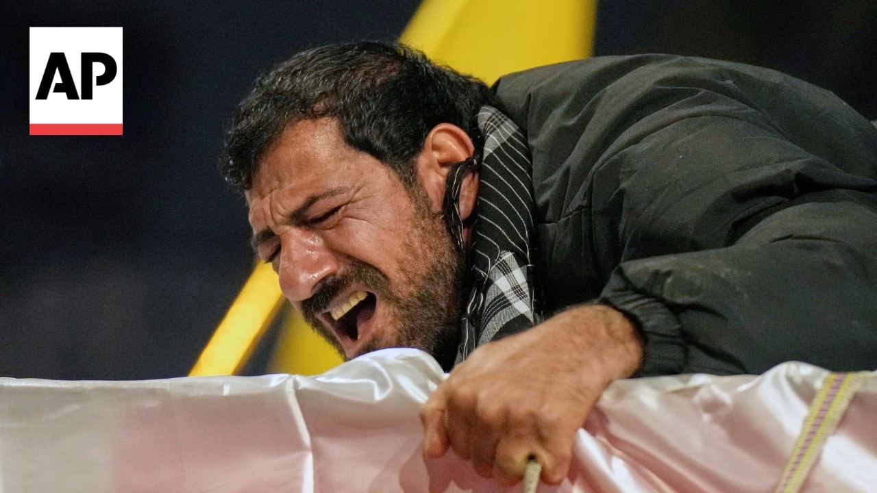 Video | Funeral in Baghdad for PMF fighters killed by airstrike on western Iraq
