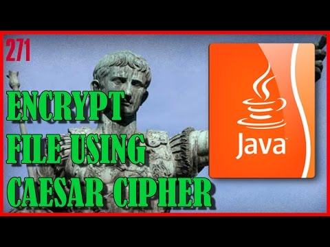 Java Encrypting Text File Using Caesar Cipher Oop