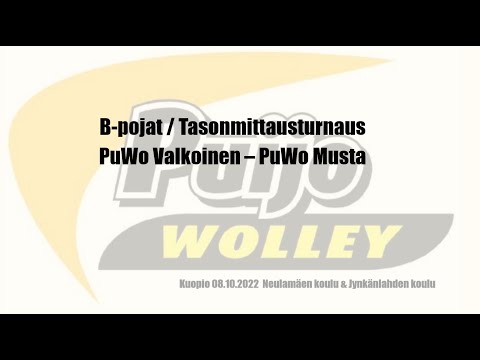 PuWo Valkoinen - PuWo Musta 08.10.2022