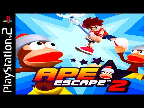 Ape Escape 2 PS2 Longplay - FULL GAME Walkthrough - 100% Completion