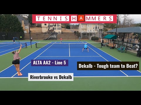 Dekalb - Tough Team to Beat? | ALTA AA2 - Line 45| Riverbrooke vs Dekalb TC |