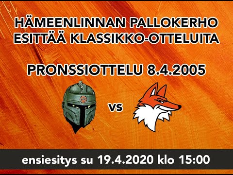 Kerho-klassikko HPK-Lukko (pronssiottelu) 8.4.2005