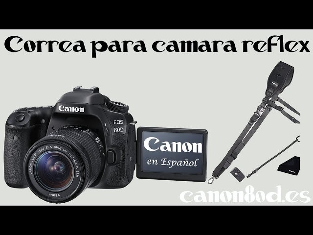 Vídeo relacionado con Correa para cámara réflex, correa de hombro de tela de algodón trenzado, hebillas ajustables, accesorios de cámara, acción rápida hombro Sling, para DSLR SLR
