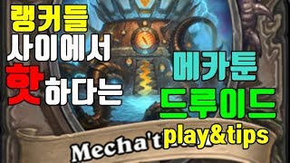 랭커들 사이에서 핫하다는 메카툰 드루이드 play&tips