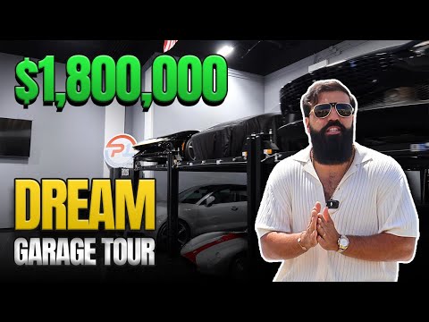 $1,800,000 Ultra-Secure Car Garage Man Cave For Sale | Private Exotic Car Condo (Miami/Doral)