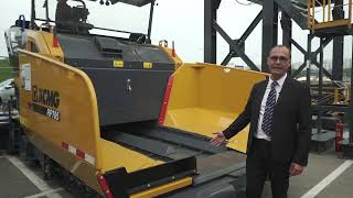Видеообзор гусеничного асфальтоукладчика XCMG RP705